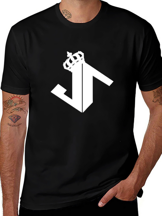Crown JT Logo Black T-Shirt