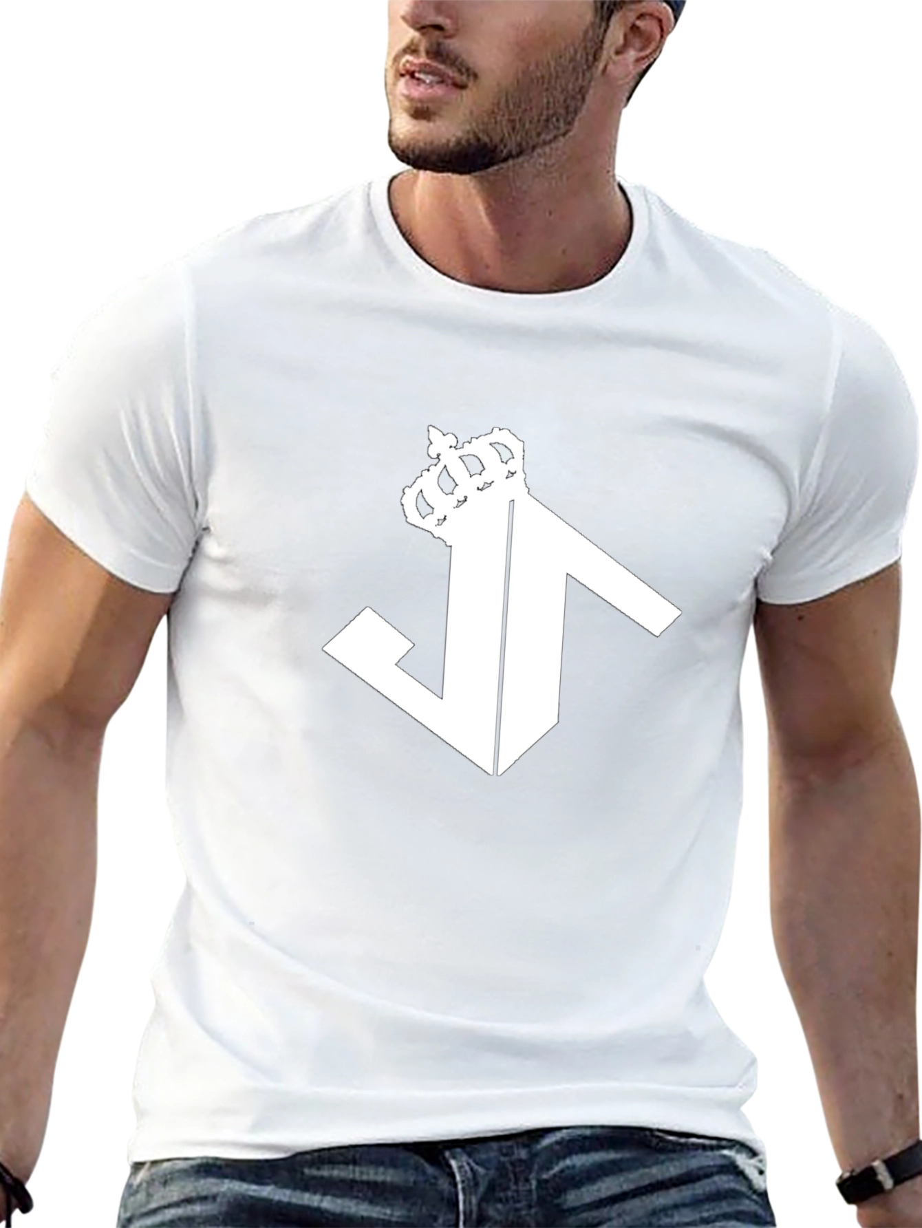 Crown JT Logo Black T-Shirt