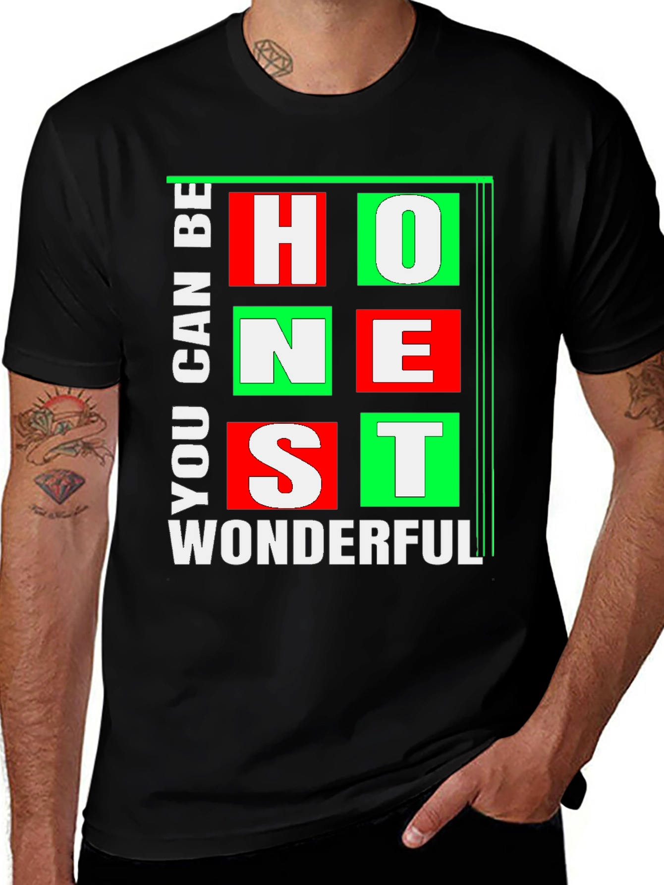 Honest & Wonderful Graphic Tee