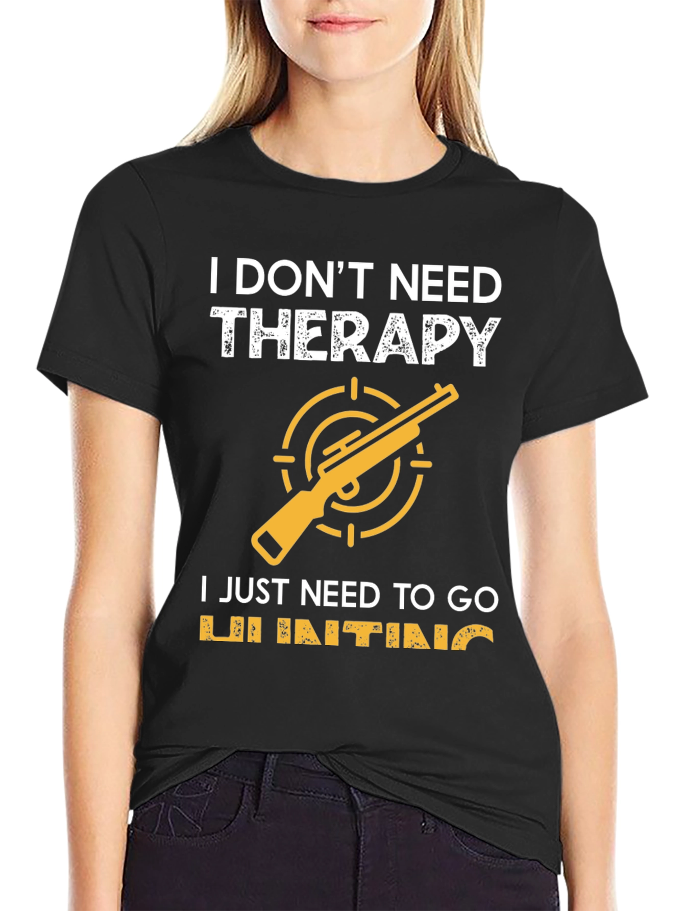 Hunting Therapy T-Shirt - Funny Hunter Gift