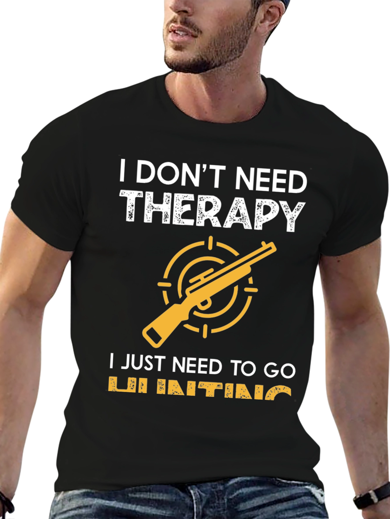 Hunting Therapy T-Shirt - Funny Hunter Gift