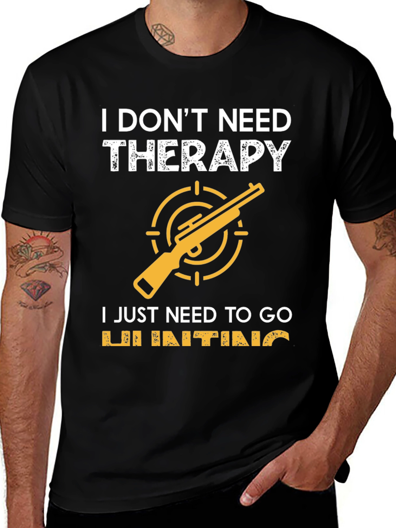 Hunting Therapy T-Shirt - Funny Hunter Gift