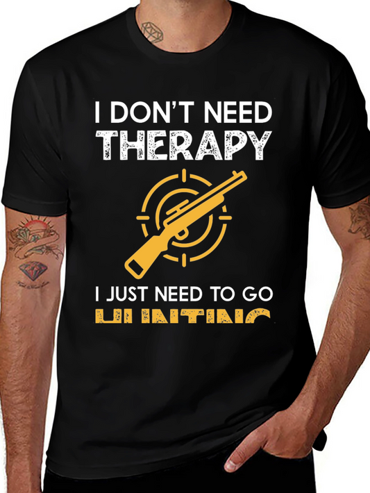 Hunting Therapy T-Shirt - Funny Hunter Gift