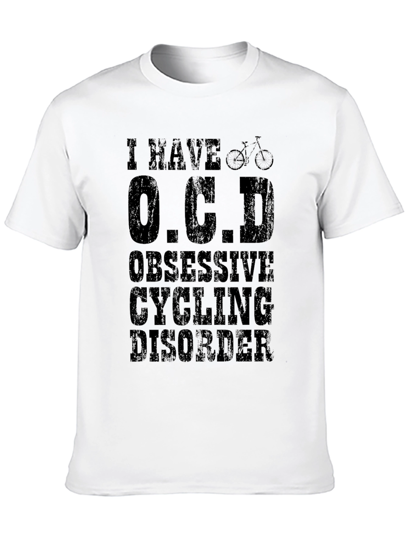 Funny OCD Obsessive Cycling Disorder T-Shirt