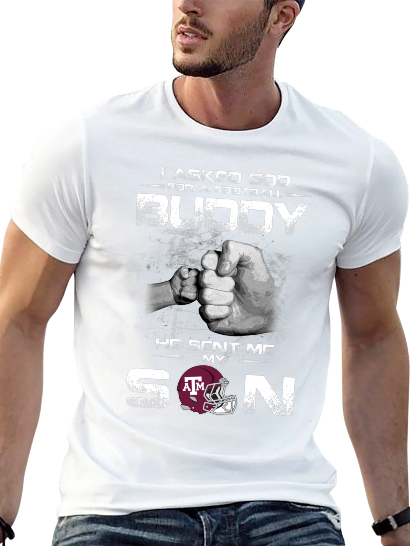 Football Buddy Son T-Shirt