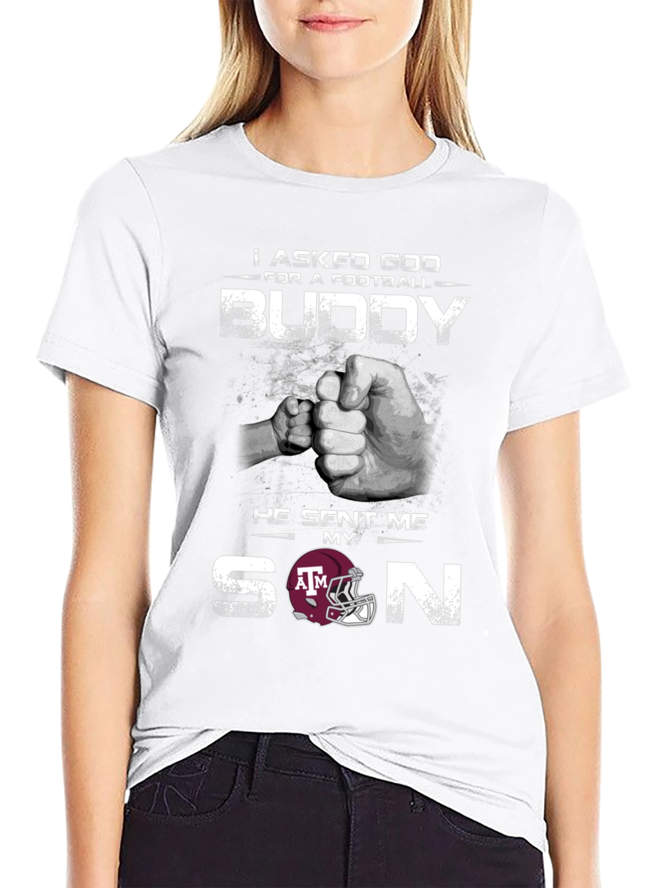 Football Buddy Son T-Shirt