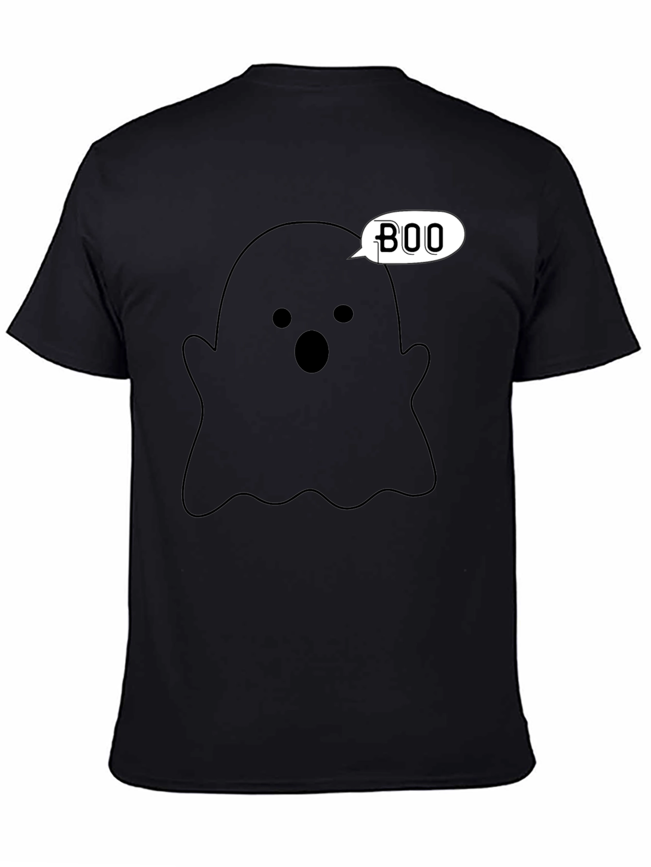 Boo Ghost T-Shirt - Halloween Apparel