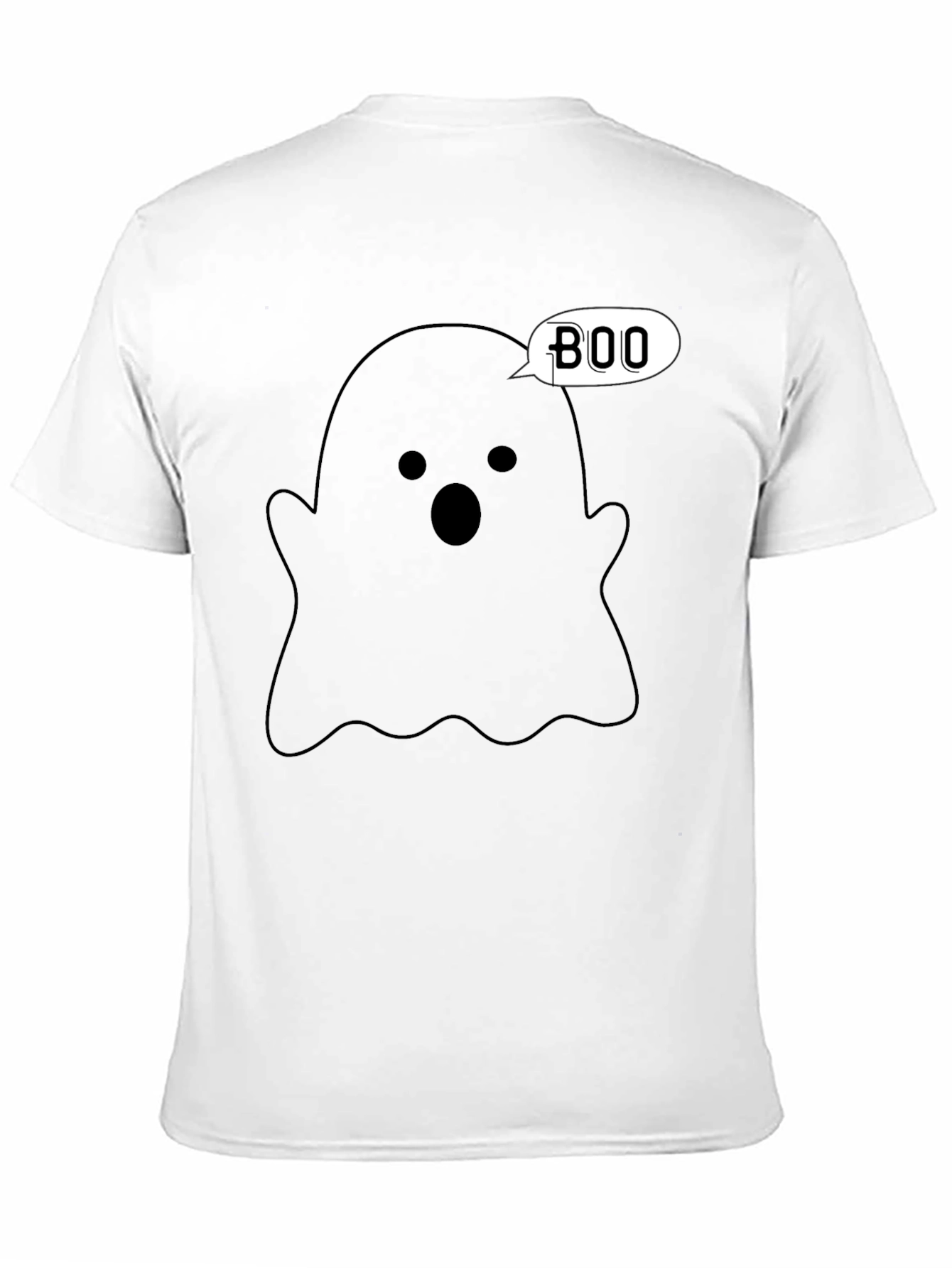 Boo Ghost T-Shirt - Halloween Apparel