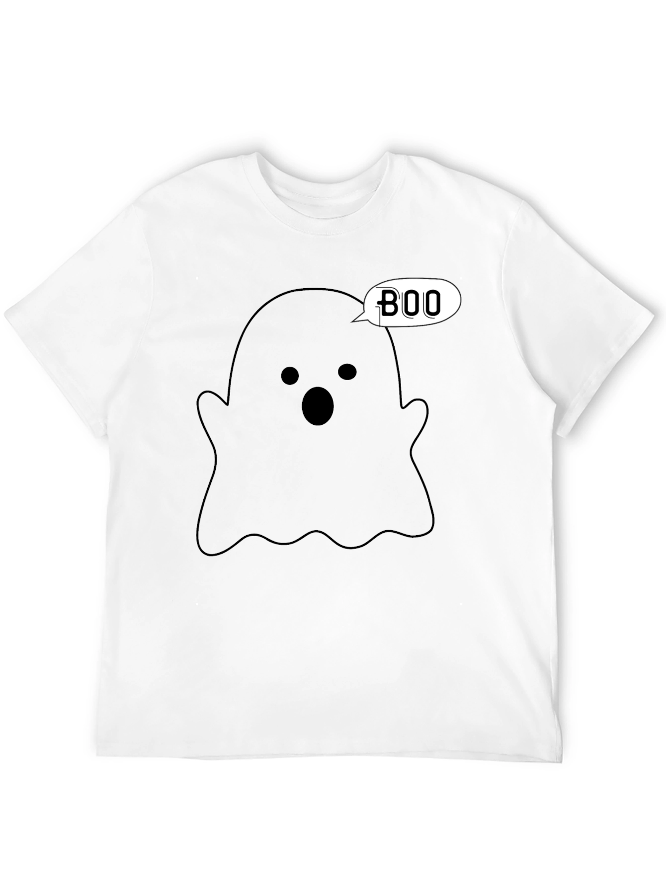 Boo Ghost T-Shirt - Halloween Apparel