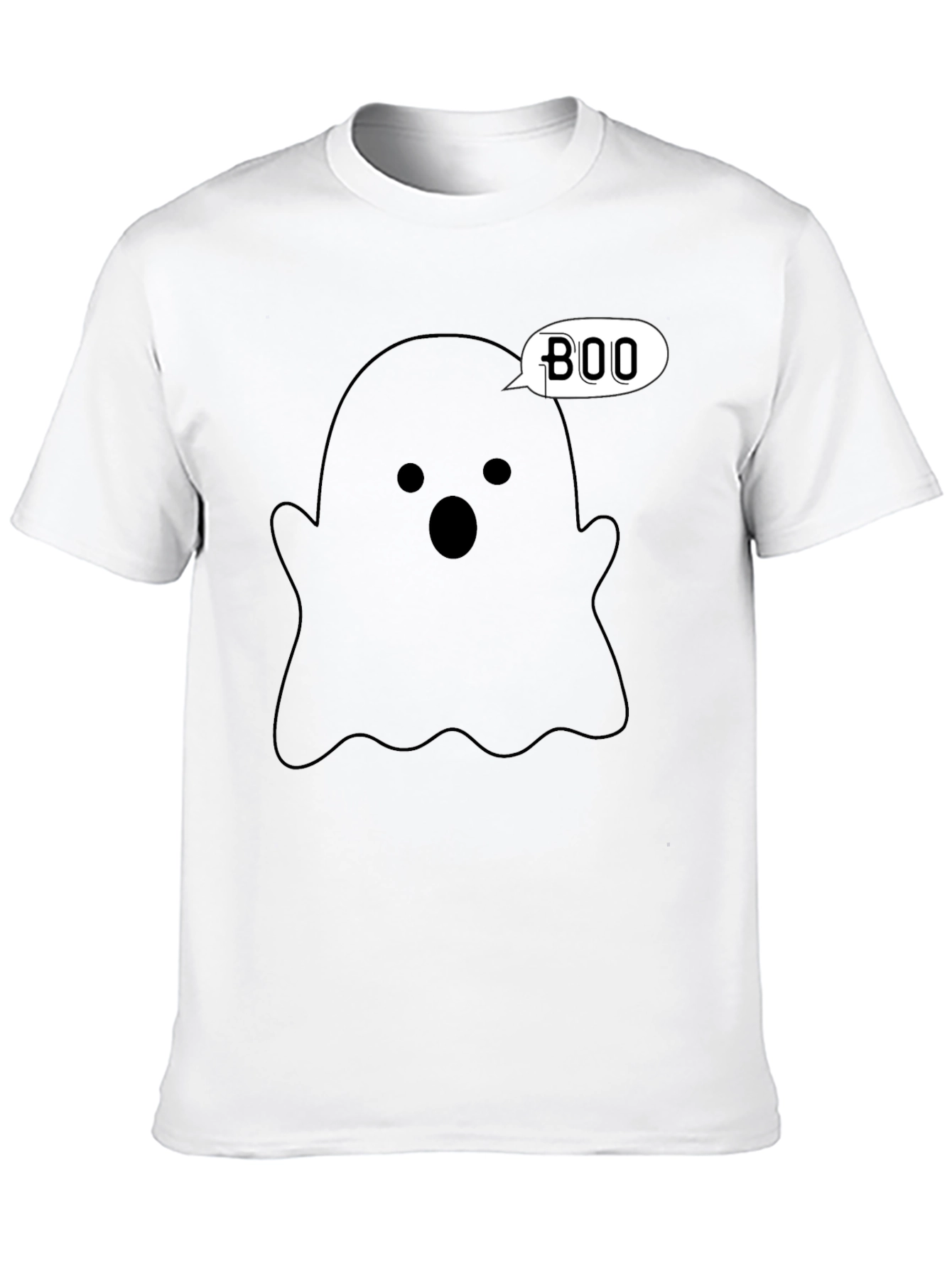 Boo Ghost T-Shirt - Halloween Apparel