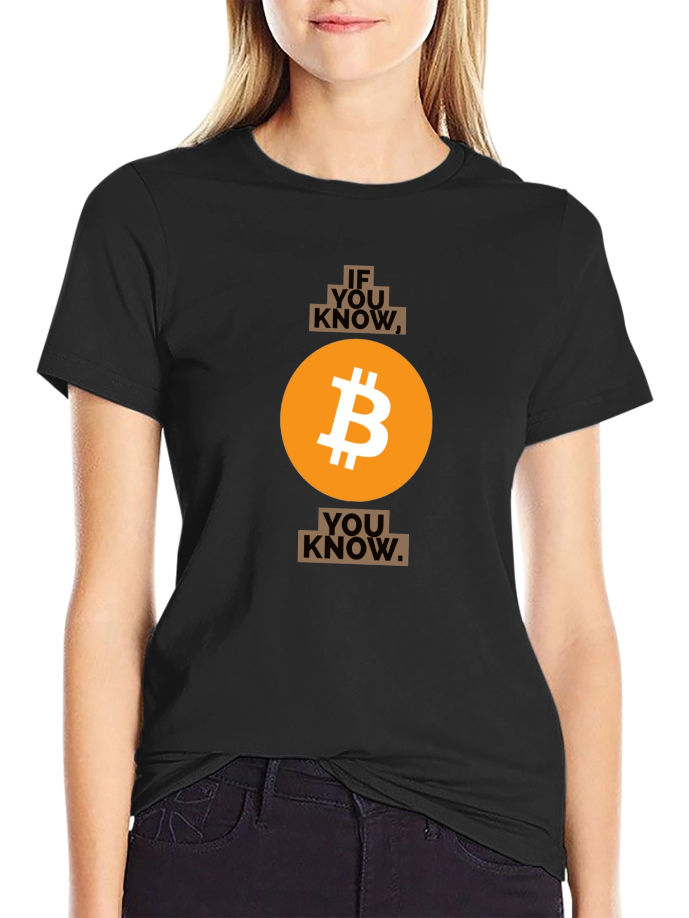 Bitcoin If You Know Graphic Tee - Crypto Fashion