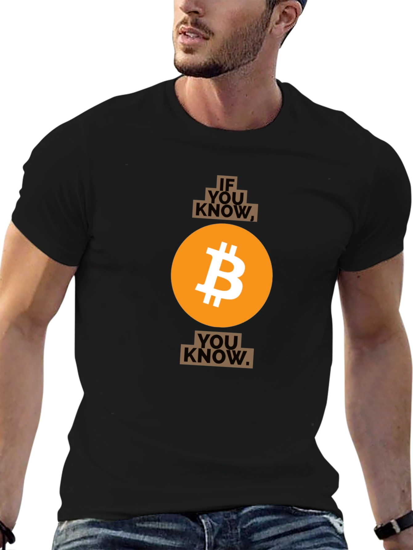 Bitcoin If You Know Graphic Tee - Crypto Fashion