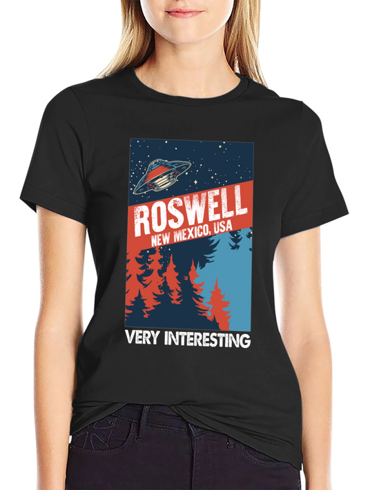 Roswell UFO T-Shirt - Very Interesting Tee