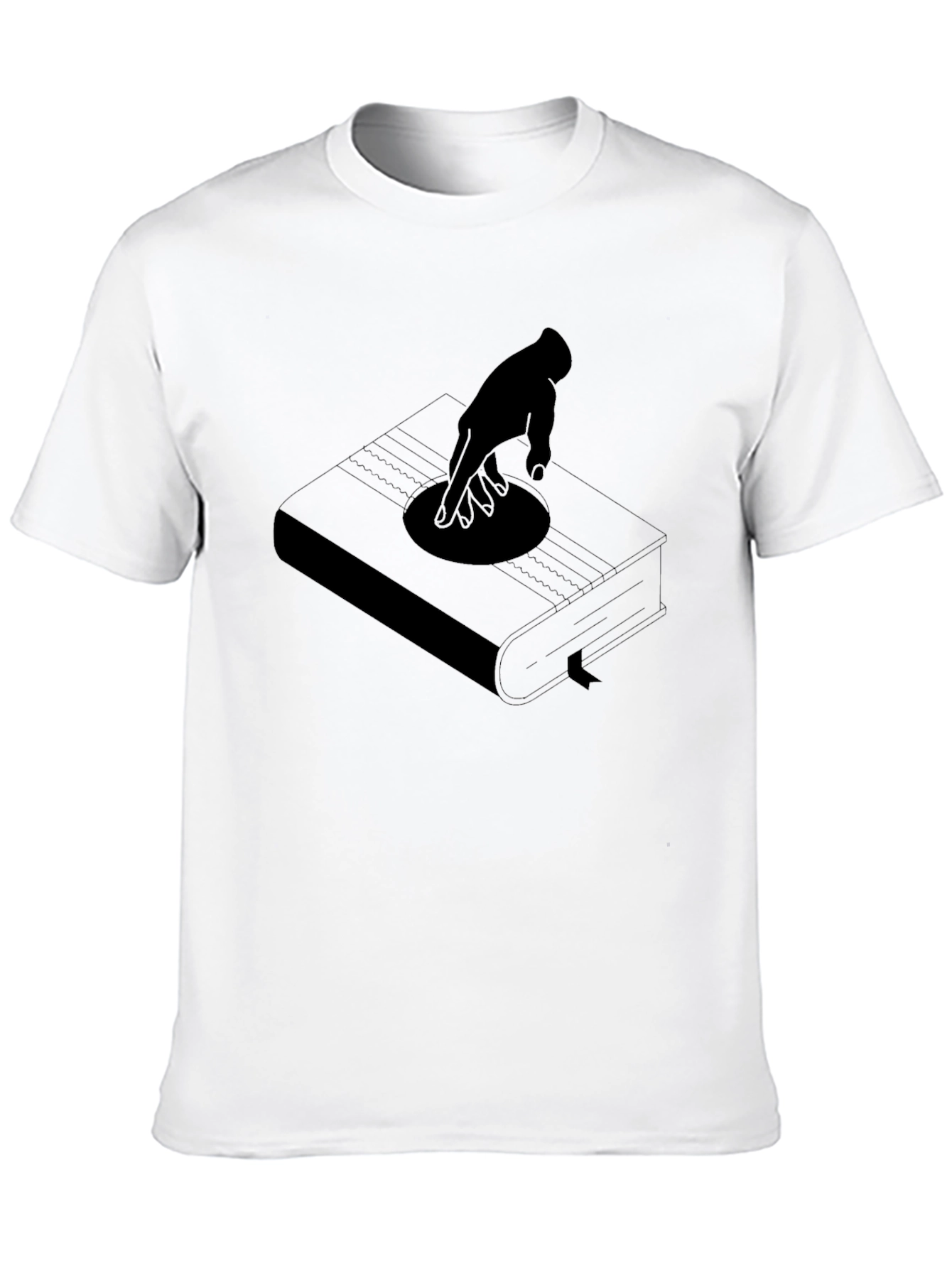 Bookish Beats Black T-Shirt