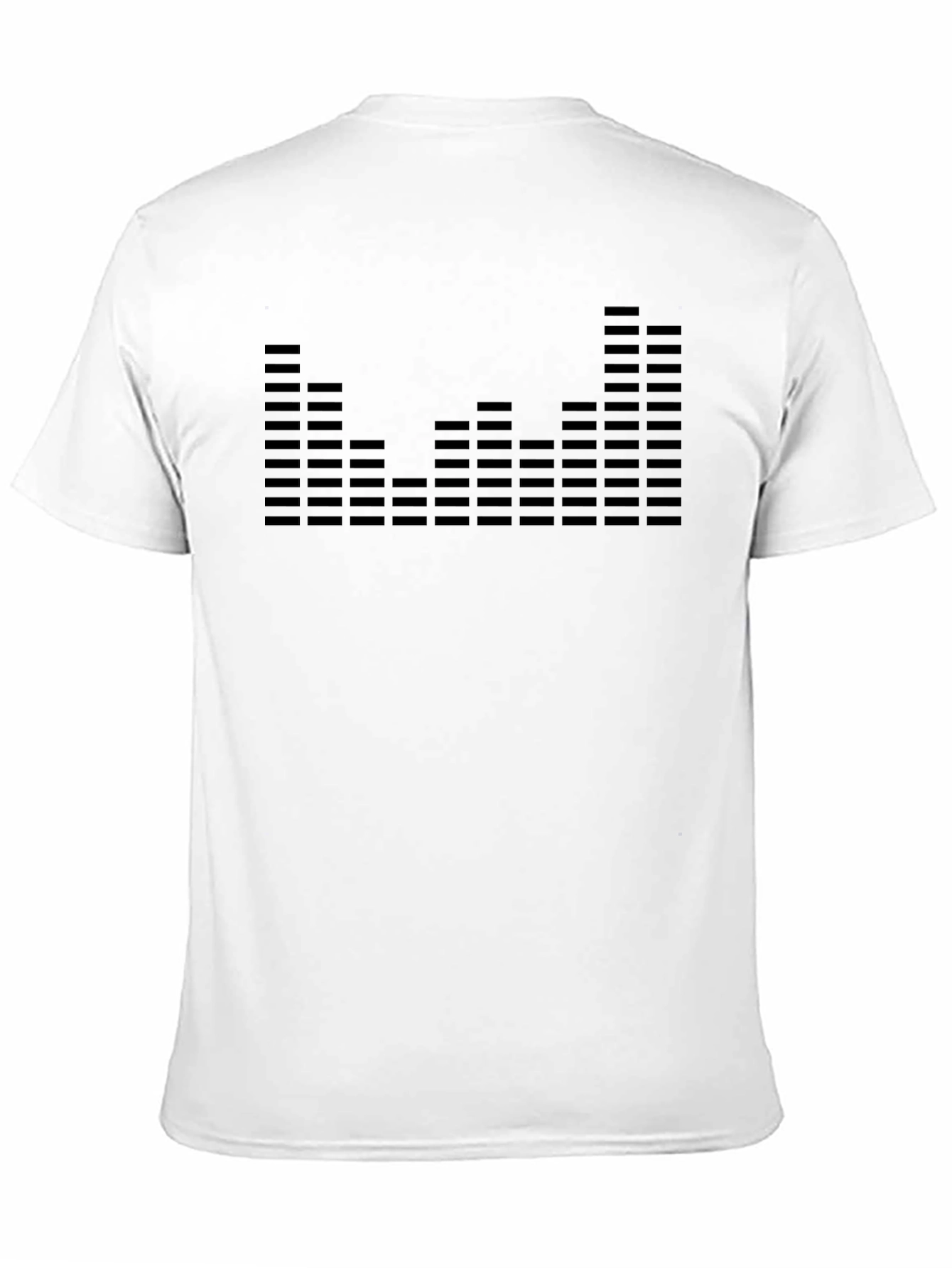 Cool Graphic Equalizer T-Shirt - Black
