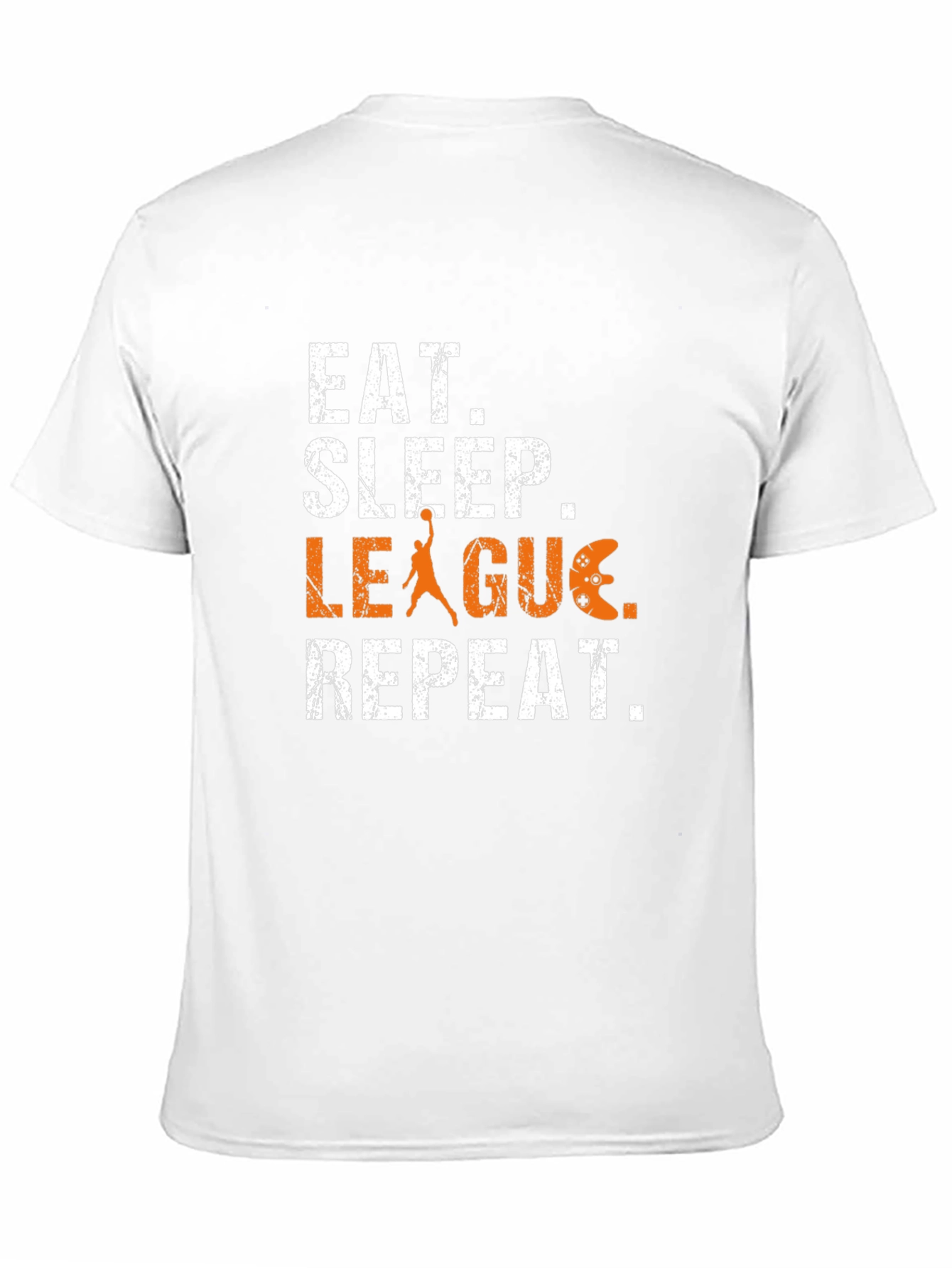 Eat Sleep League Repeat Graphic T-Shirt