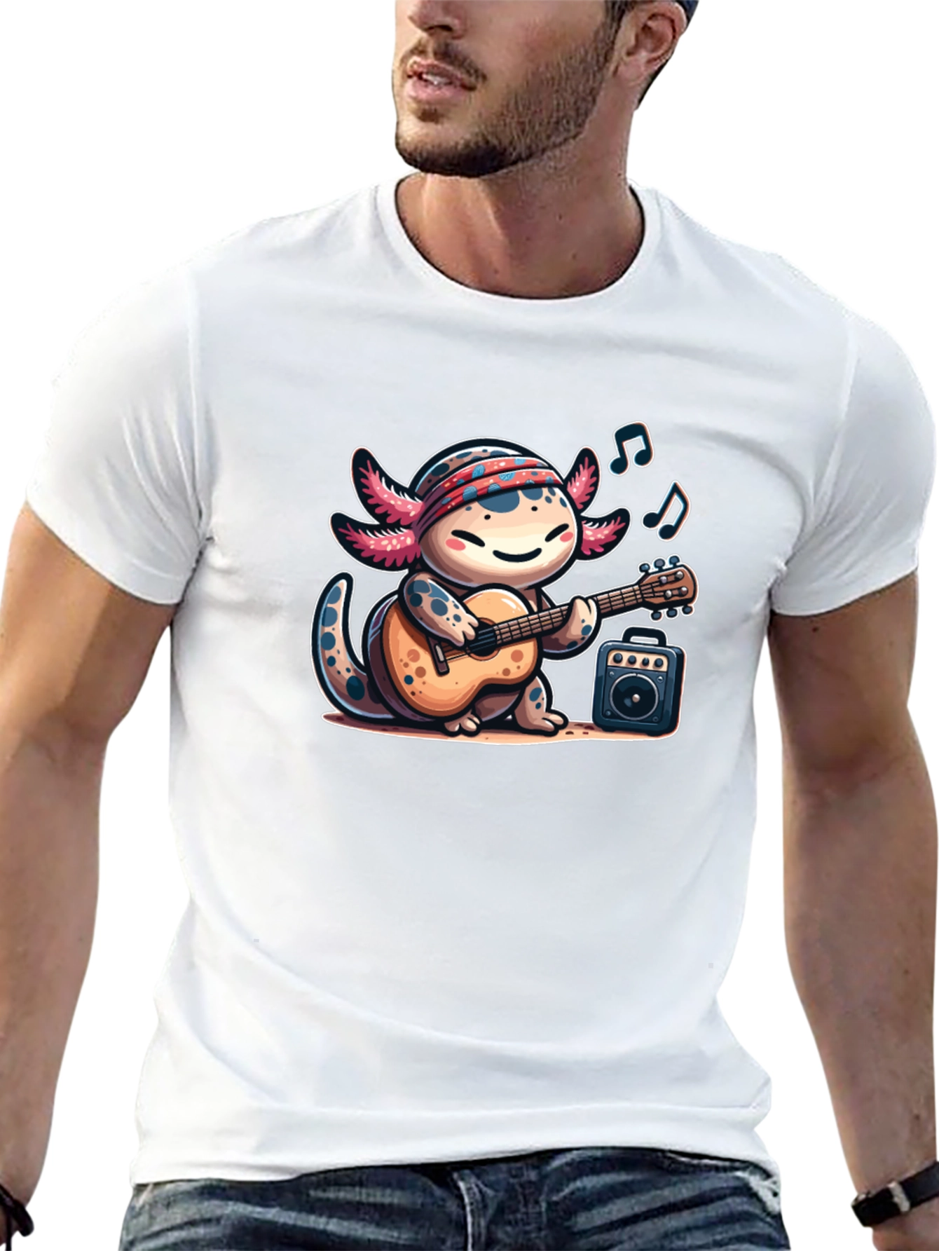 Axolotl Guitarist T-Shirt