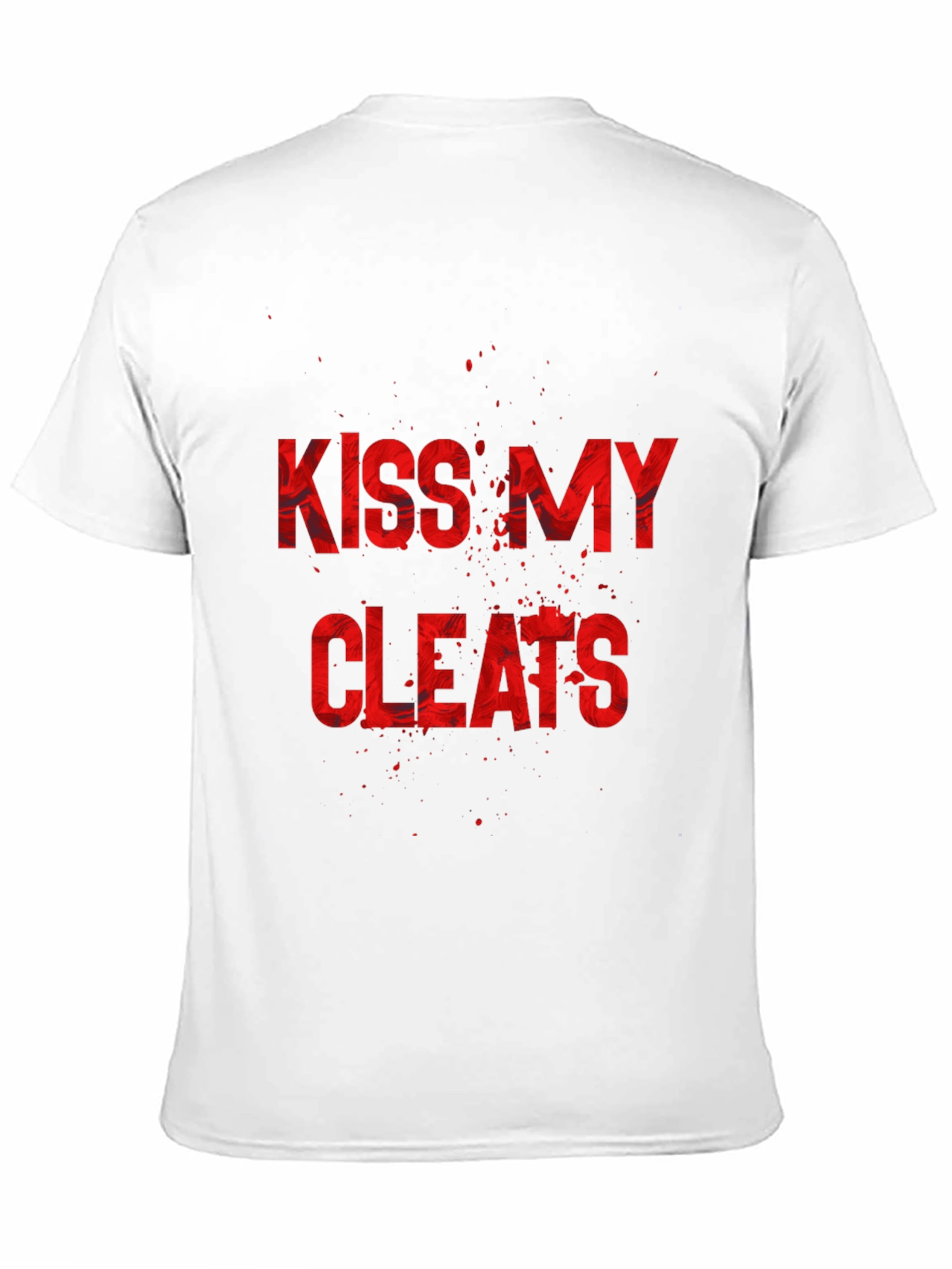 Kiss My Cleats Graphic T-Shirt - Black