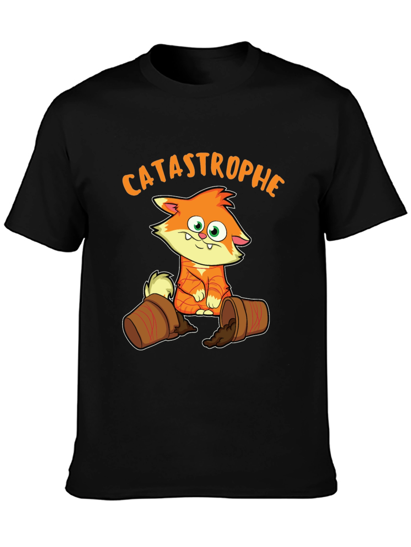 Catastrophe Cat T-Shirt - Mischief Maker Tee