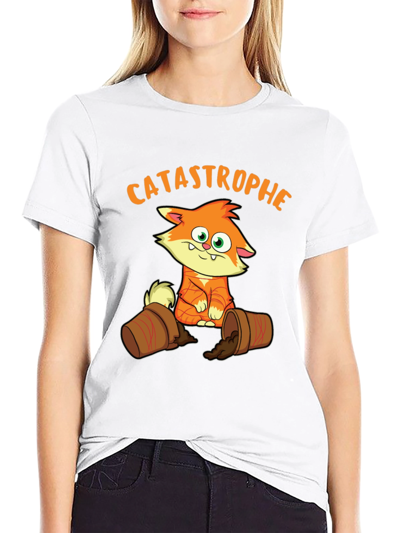 Catastrophe Cat T-Shirt - Mischief Maker Tee
