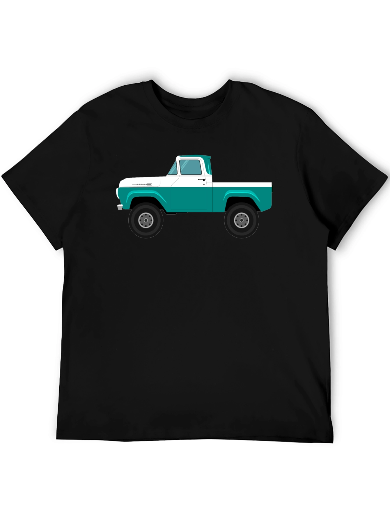 Classic Truck Graphic Tee - Retro Automotive Style