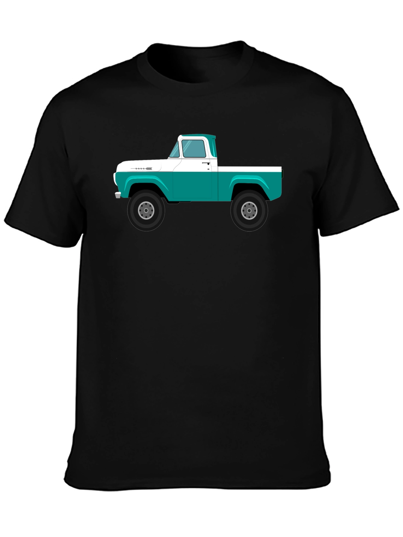 Classic Truck Graphic Tee - Retro Automotive Style