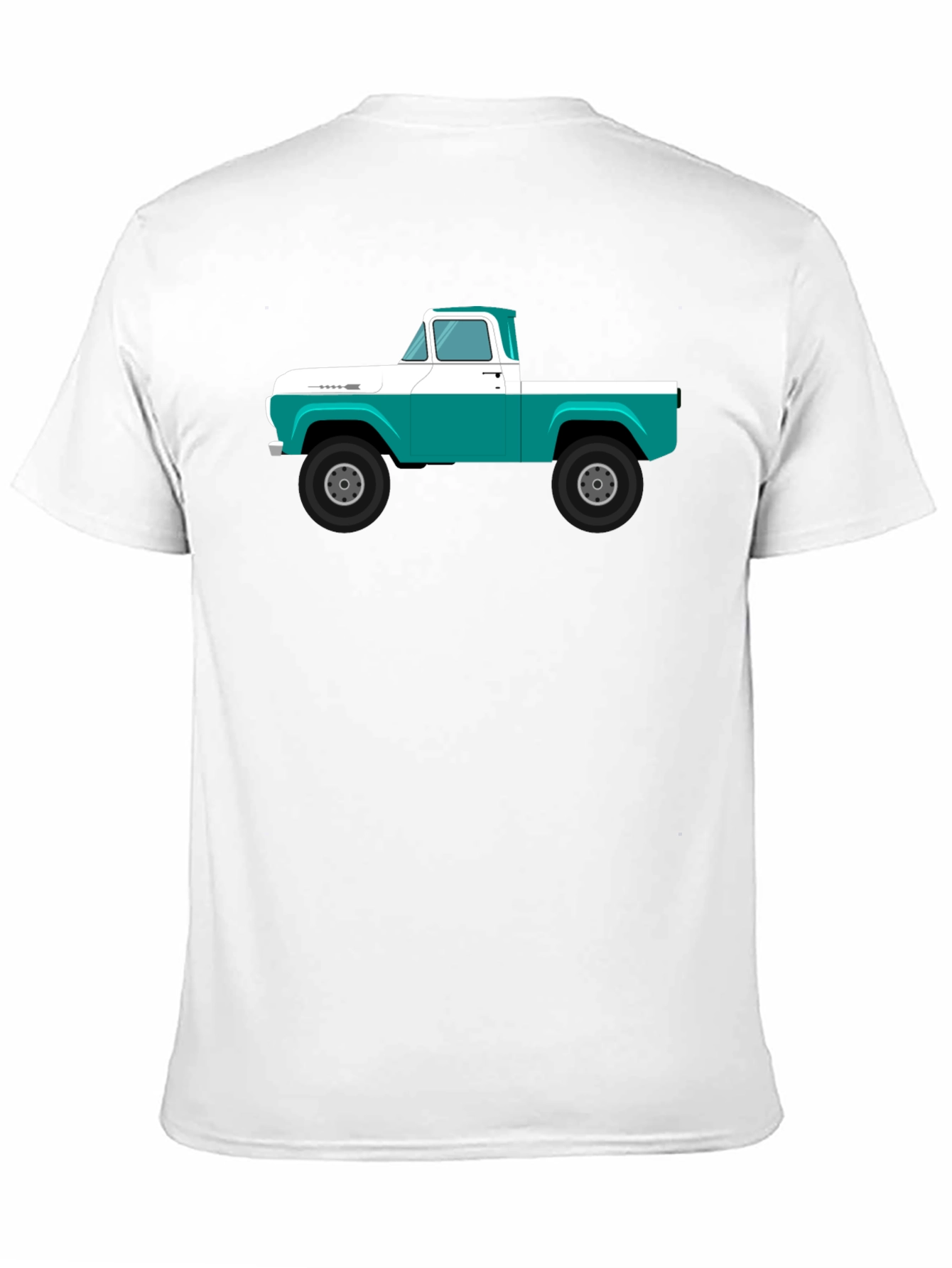 Classic Truck Graphic Tee - Retro Automotive Style