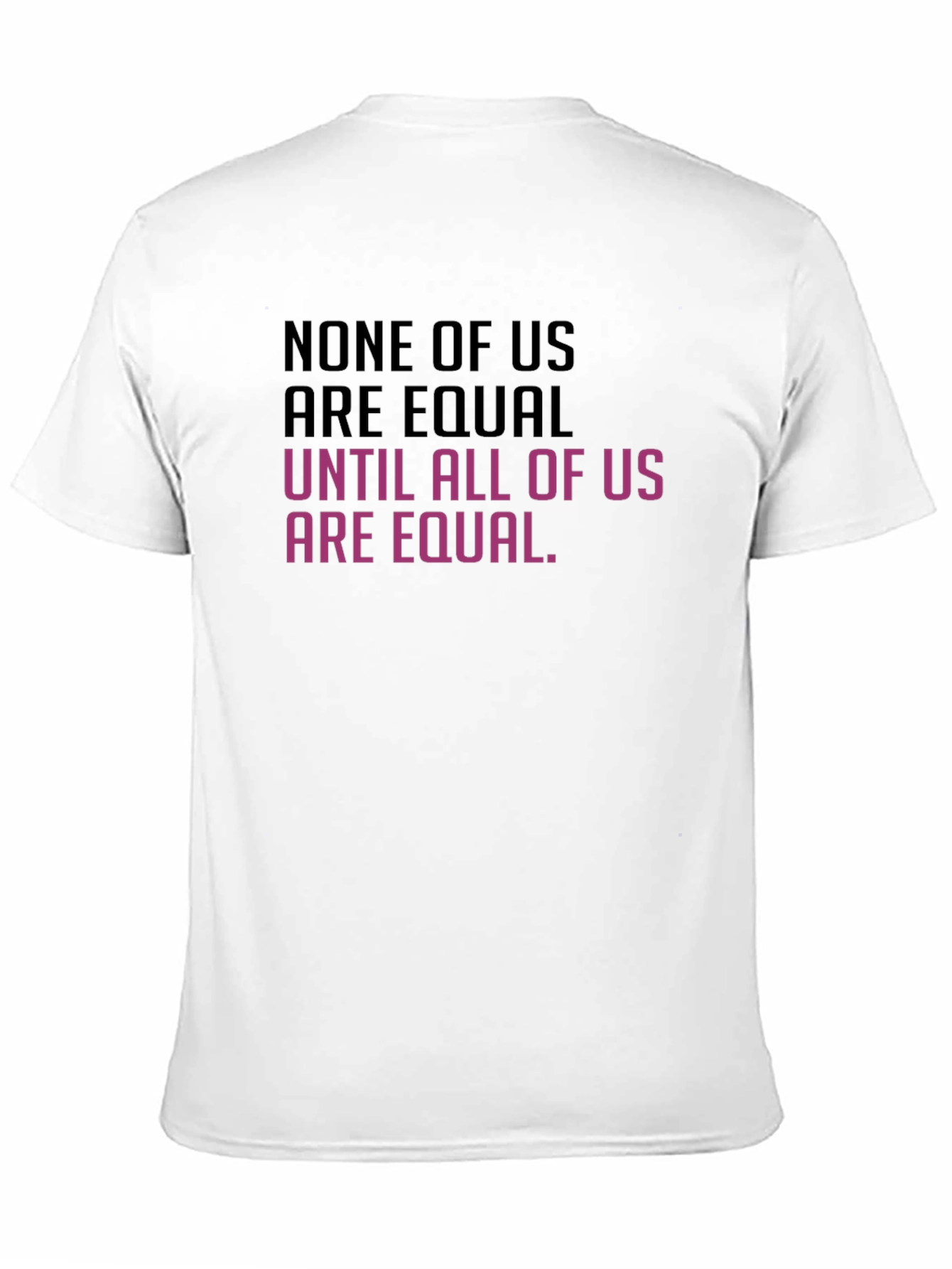 Equality Statement Graphic Tee - Soft Cotton Blend