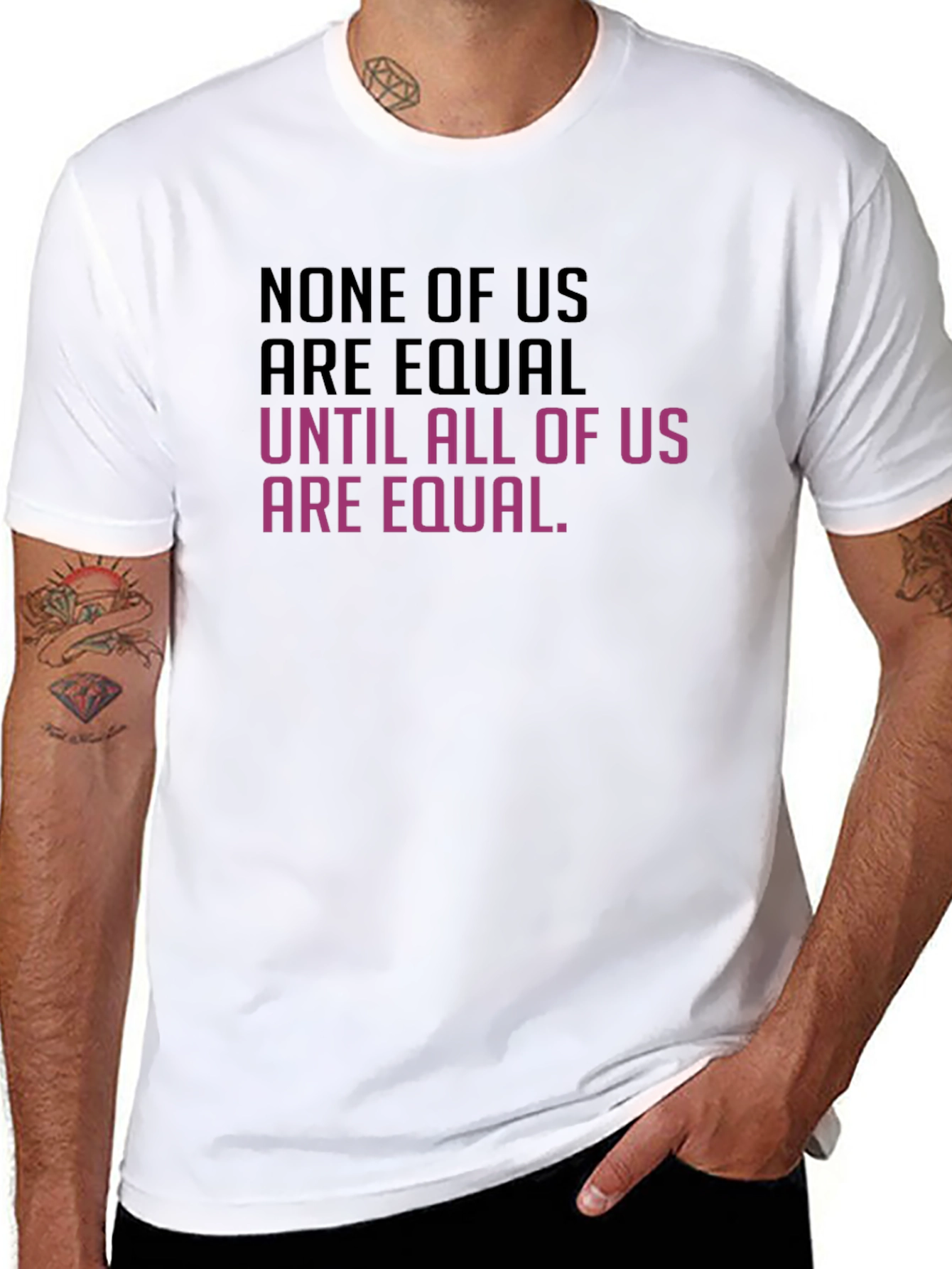 Equality Statement Graphic Tee - Soft Cotton Blend