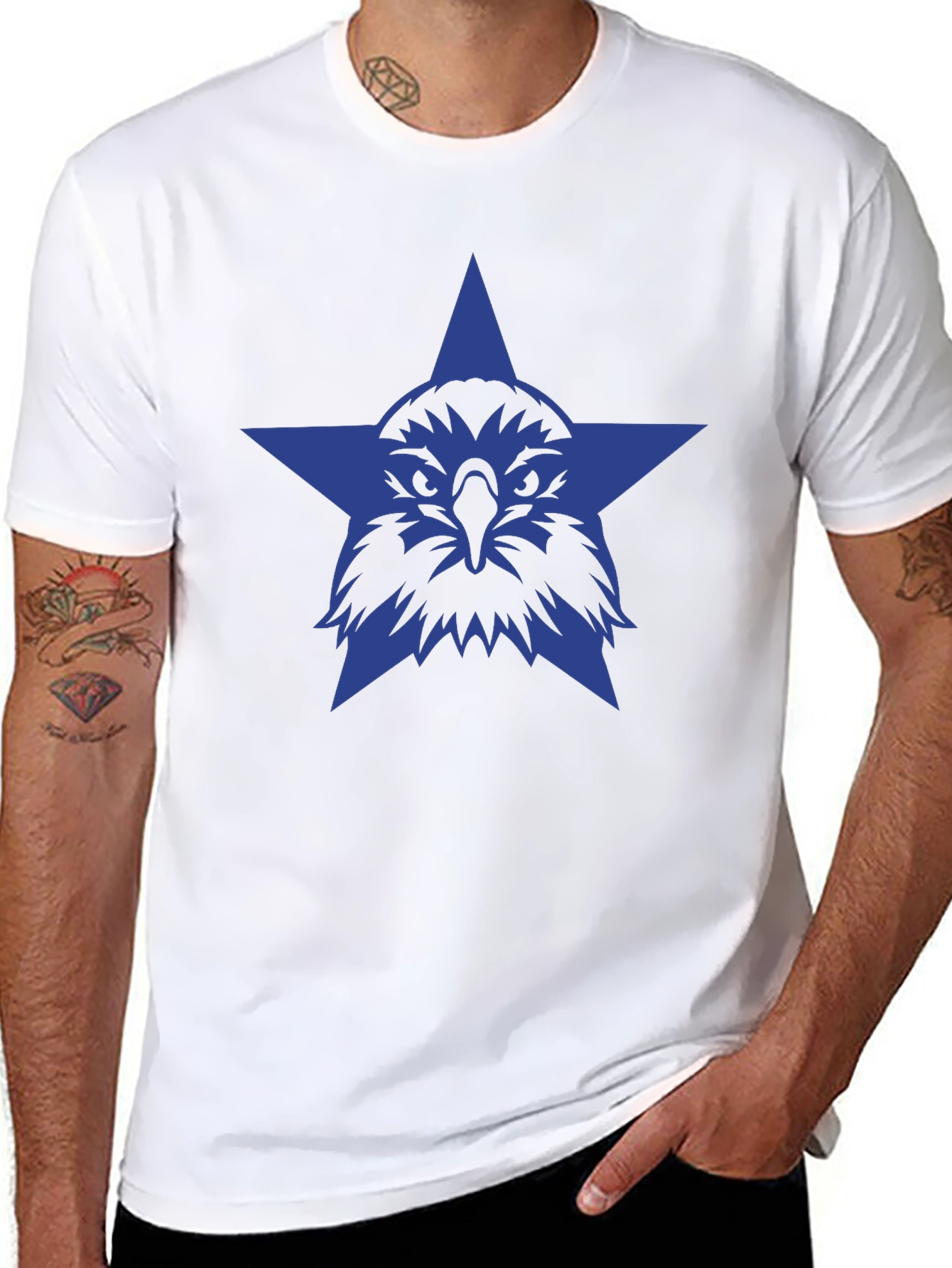 Eagle Star Graphic Tee - Bold Style