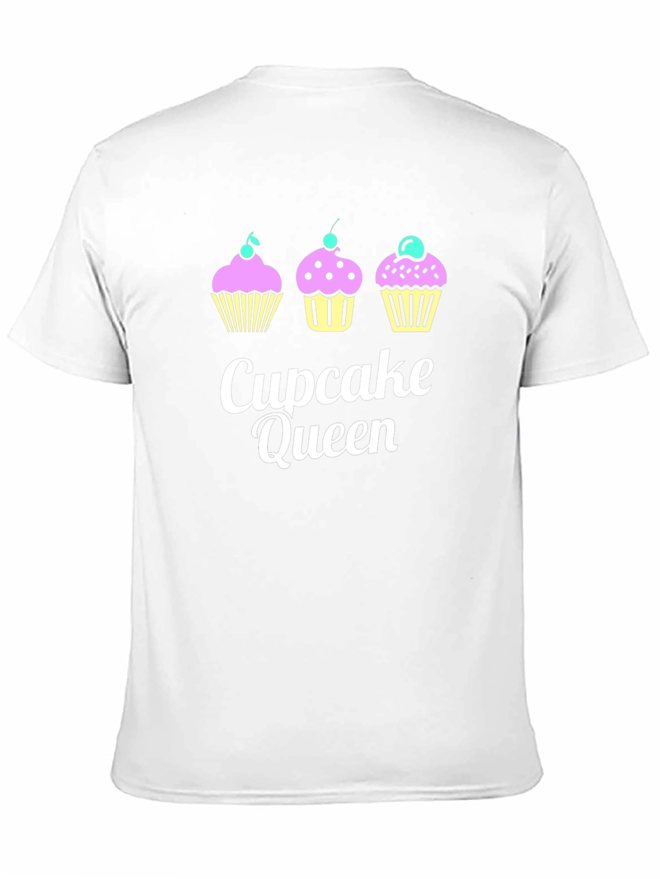 Cupcake Queen T-Shirt - Fun Graphic Tee