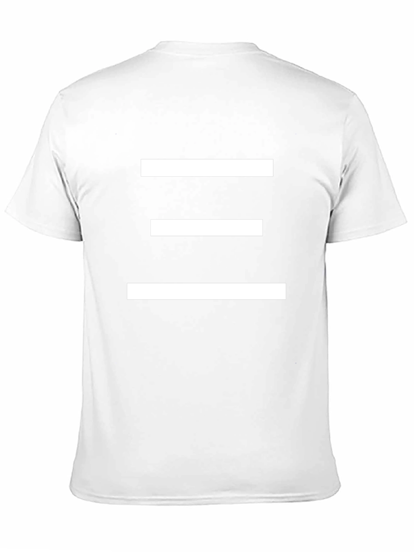 Minimalist Three Stripes Black T-Shirt