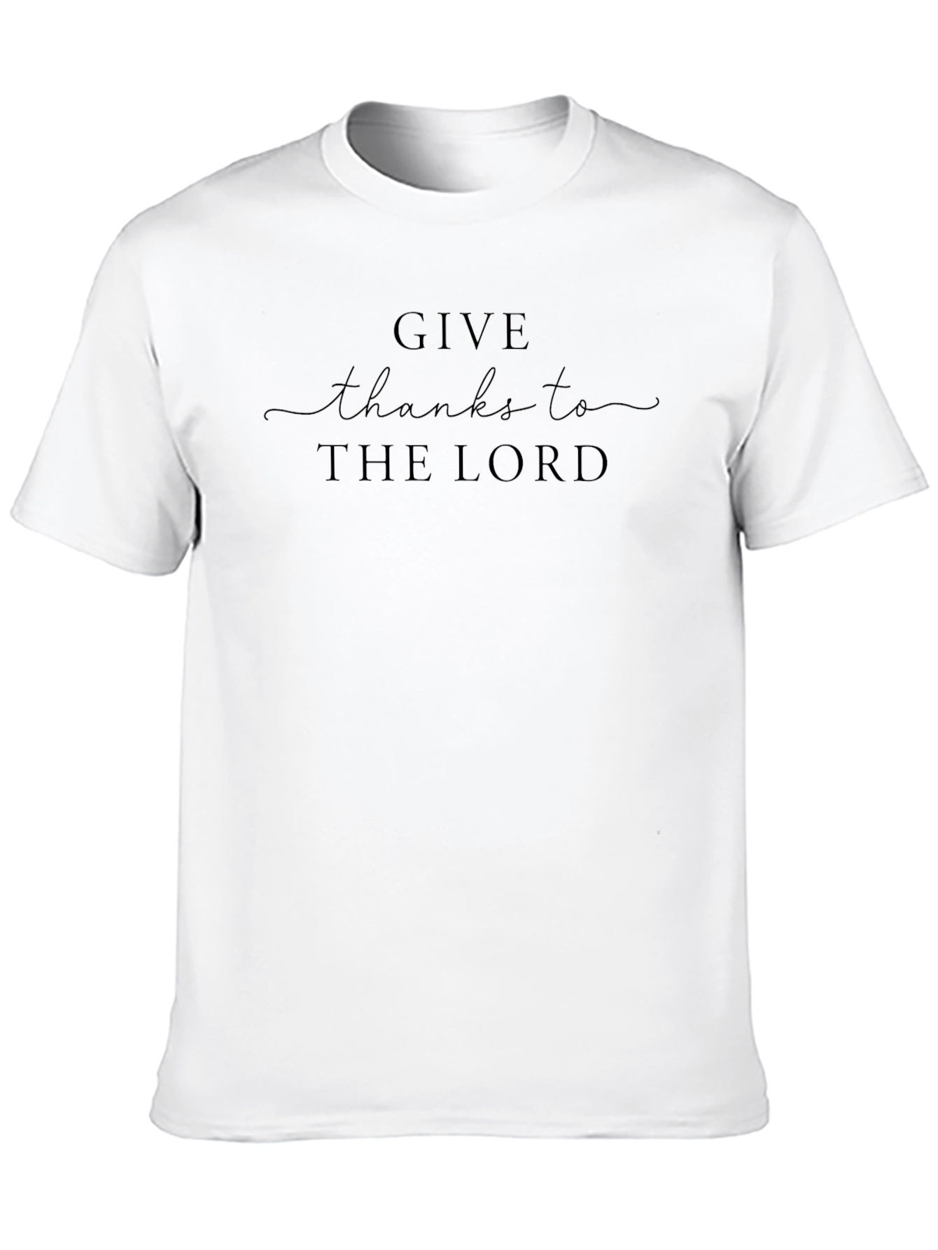 Give Thanks to The Lord Graphic T-Shirt