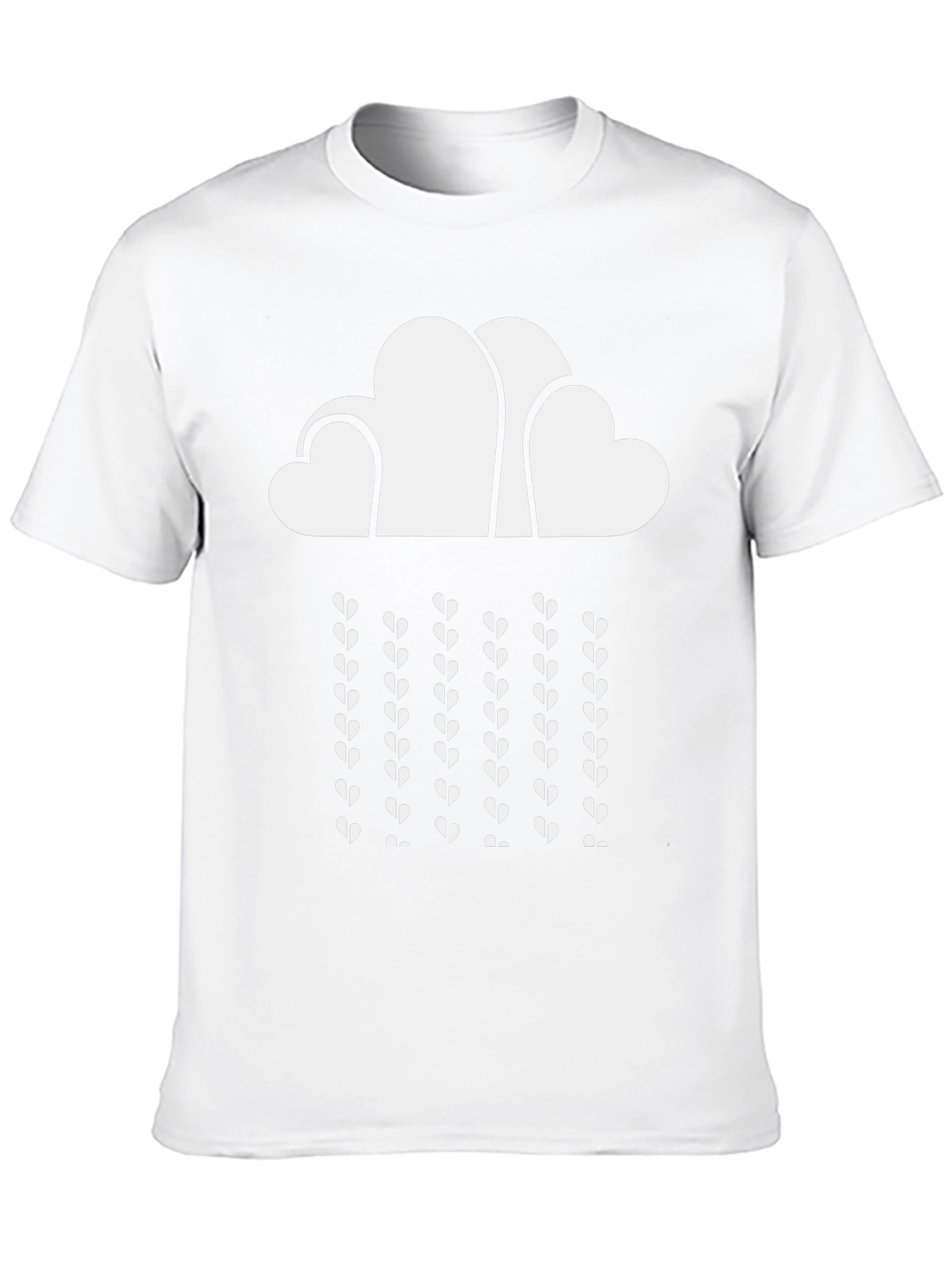 Heart Rain Cloud Graphic Tee