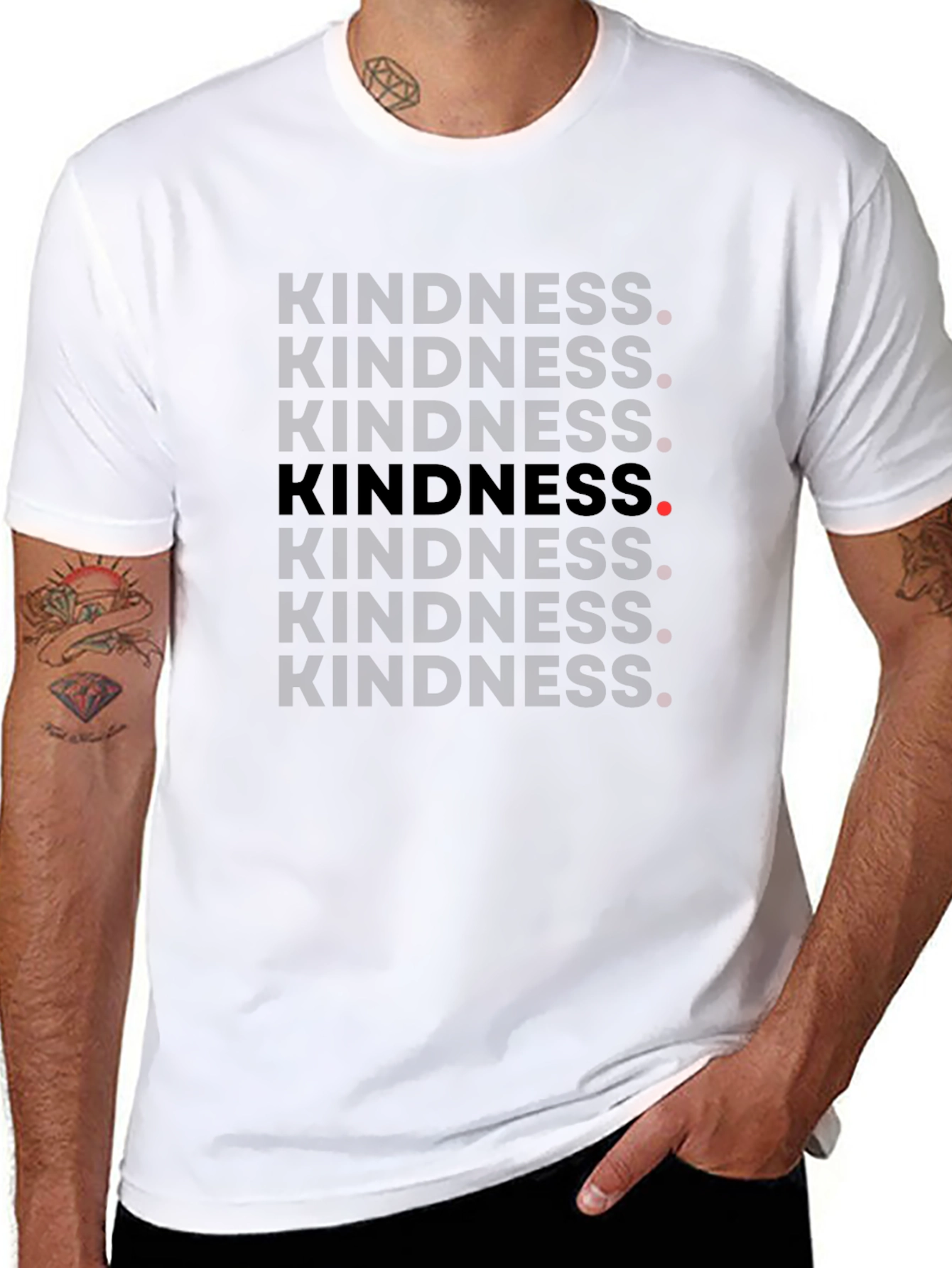 Kindness Graphic Tee - Modern Comfort
