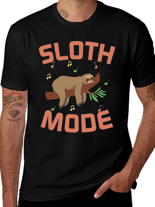 Sloth Mode Graphic Tee - Relax & Unwind