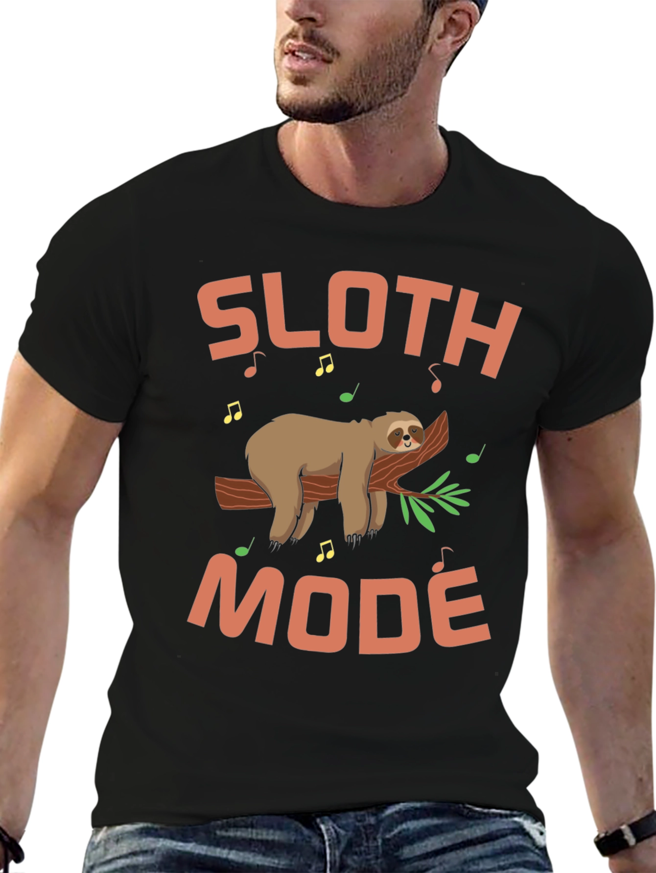 Sloth Mode Graphic Tee - Relax & Unwind