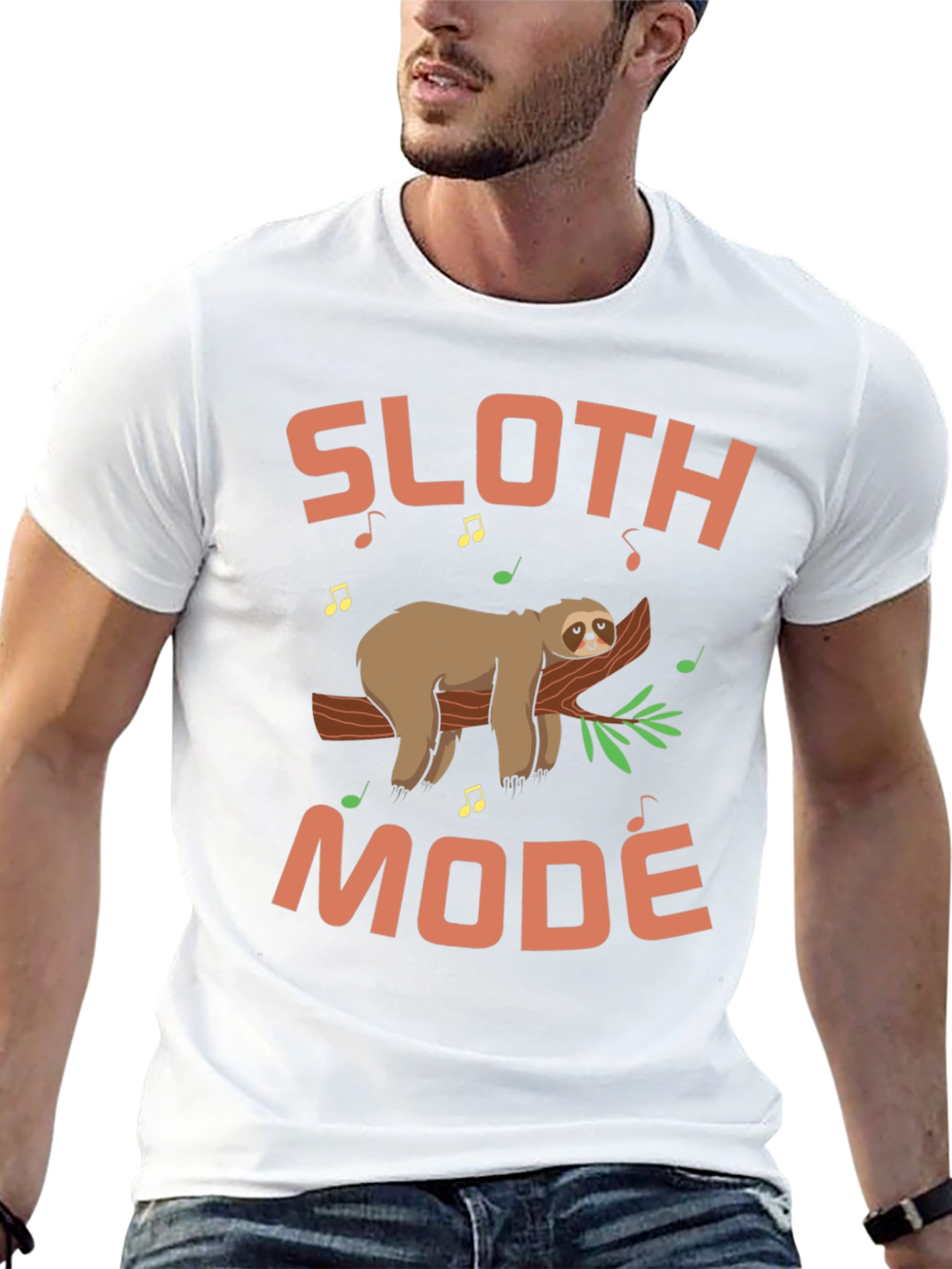 Sloth Mode Graphic Tee - Relax & Unwind