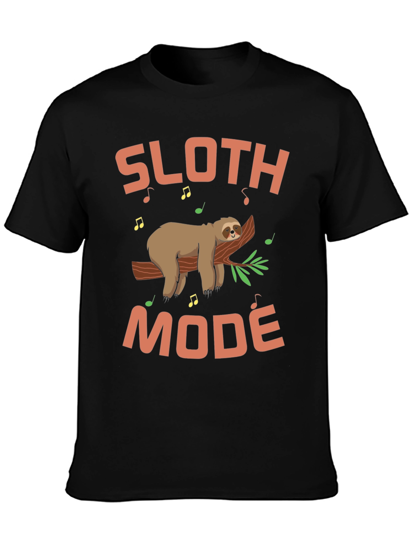 Sloth Mode Graphic Tee - Relax & Unwind