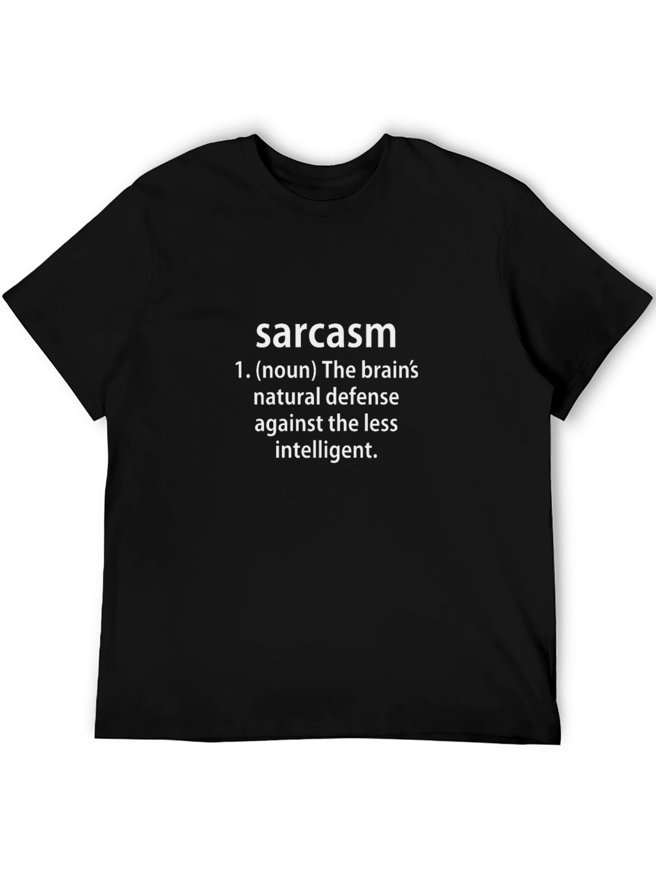 Sarcasm Definition T-Shirt - Brains Defense Funny Tee