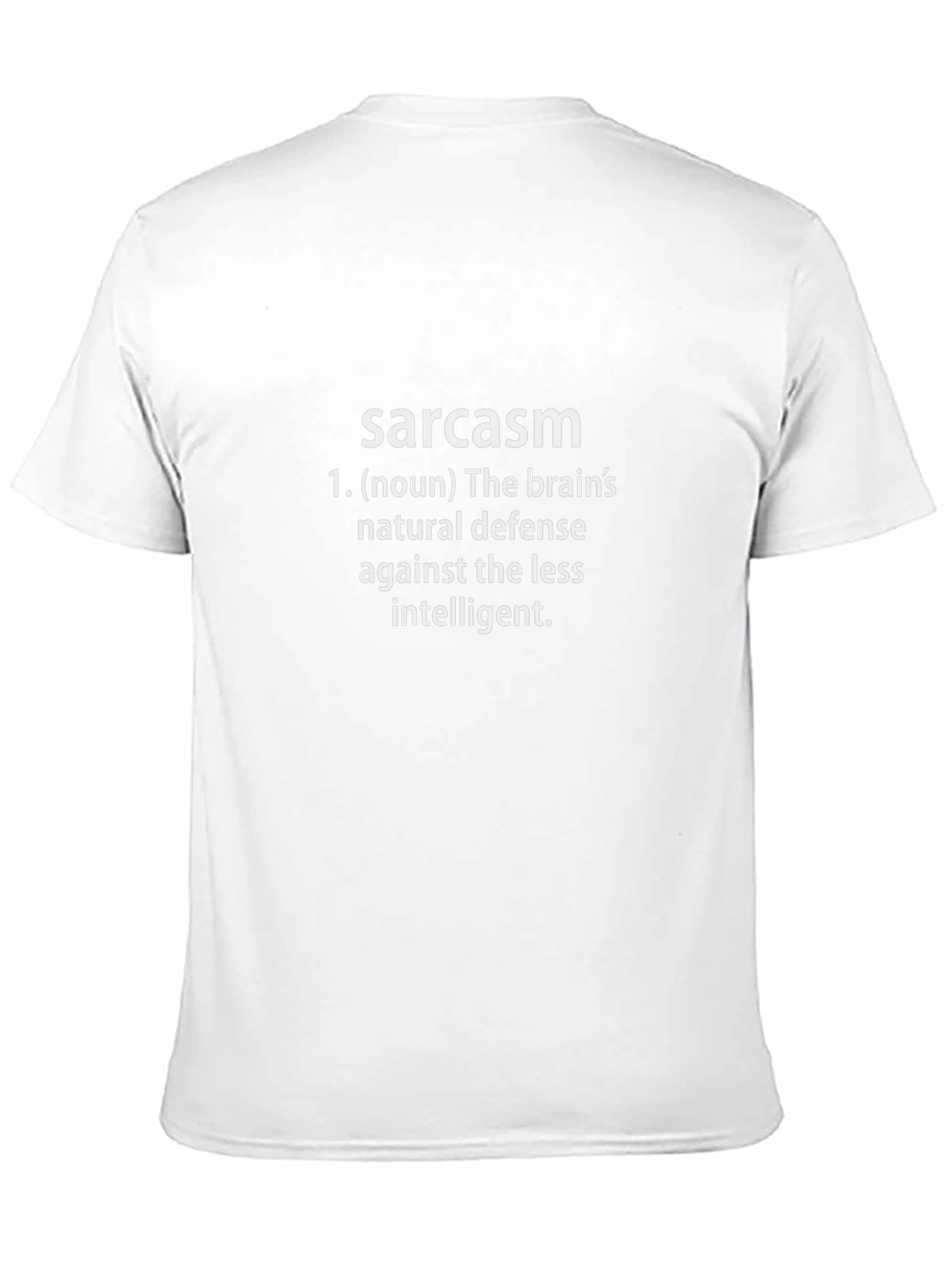 Sarcasm Definition T-Shirt - Brains Defense Funny Tee