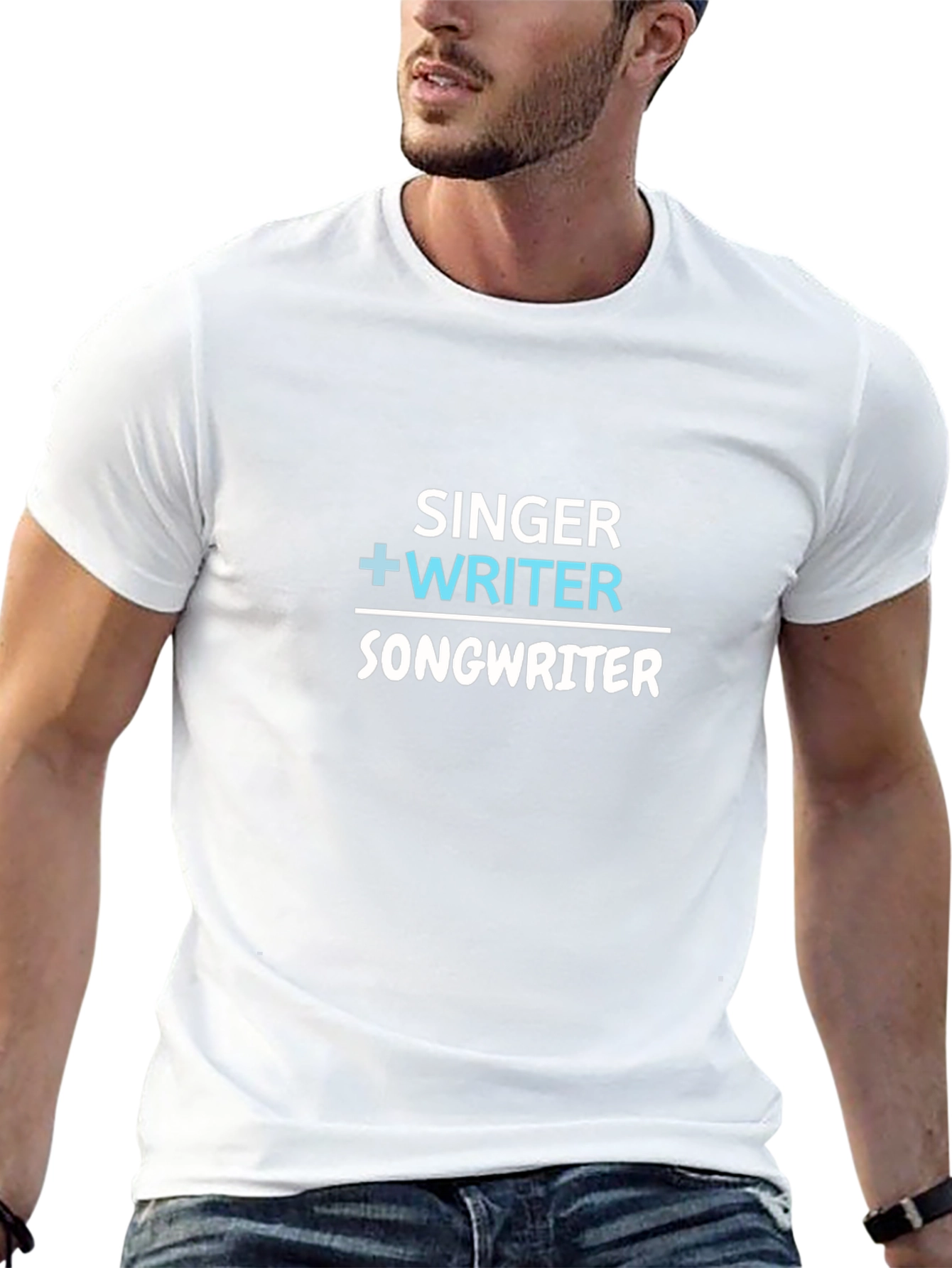 Singer + Writer = Songwriter Graphic Tee