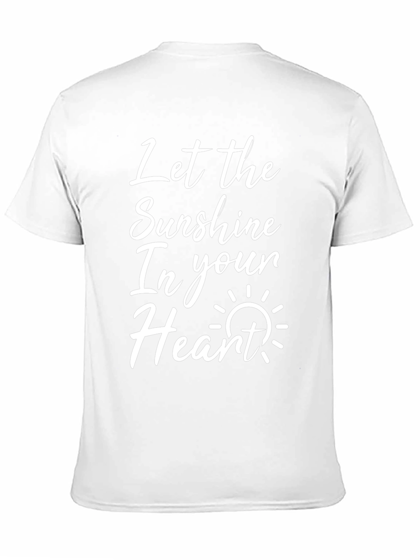 Sunshine Heart T-Shirt - Black Graphic Tee