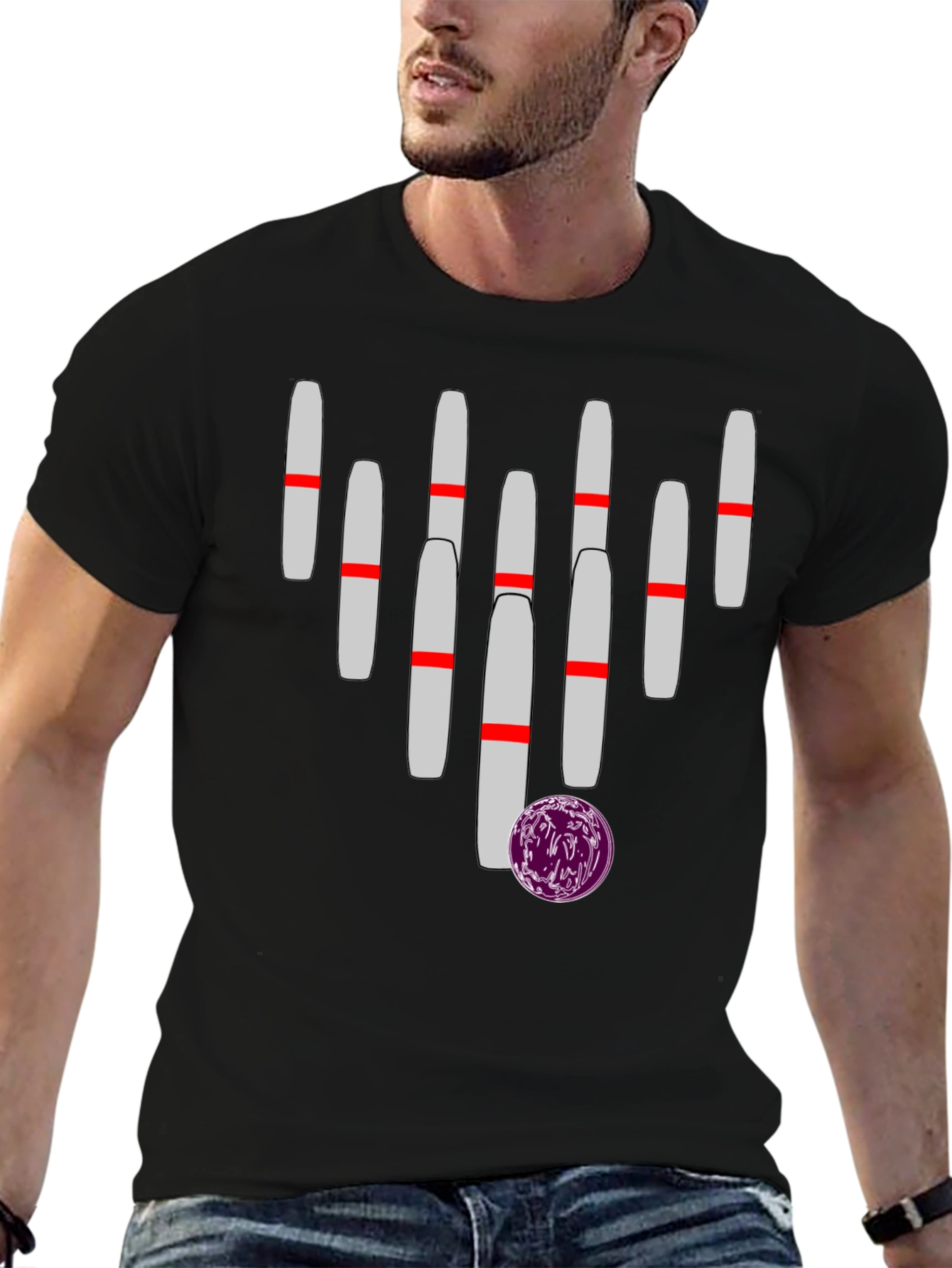 Bowling Strike T-Shirt - Stylish & Unique Design