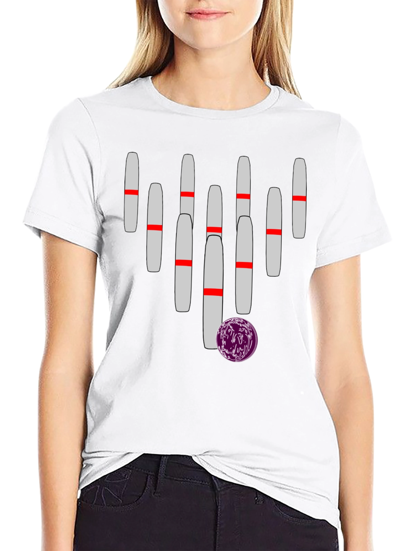 Bowling Strike T-Shirt - Stylish & Unique Design