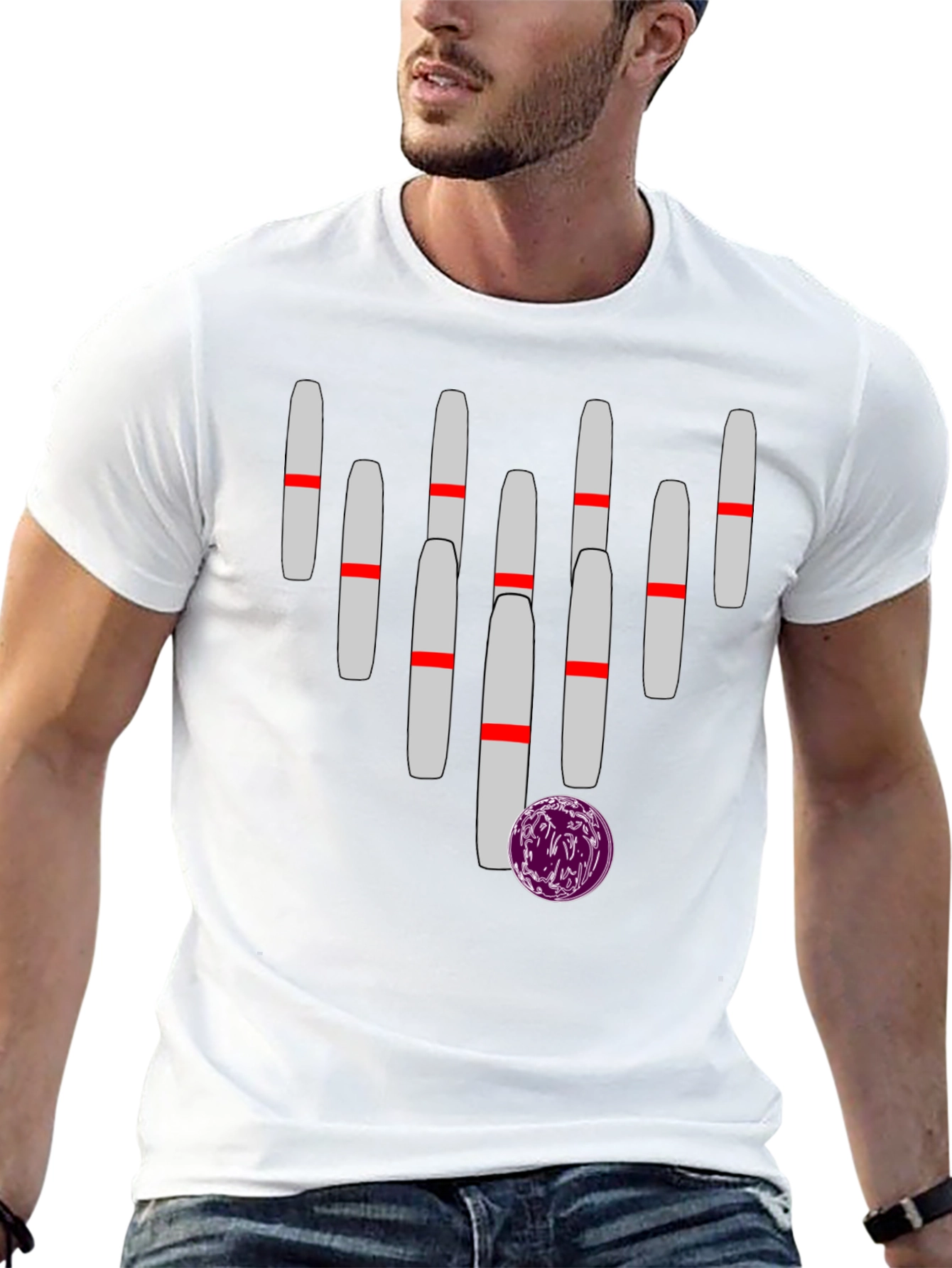 Bowling Strike T-Shirt - Stylish & Unique Design