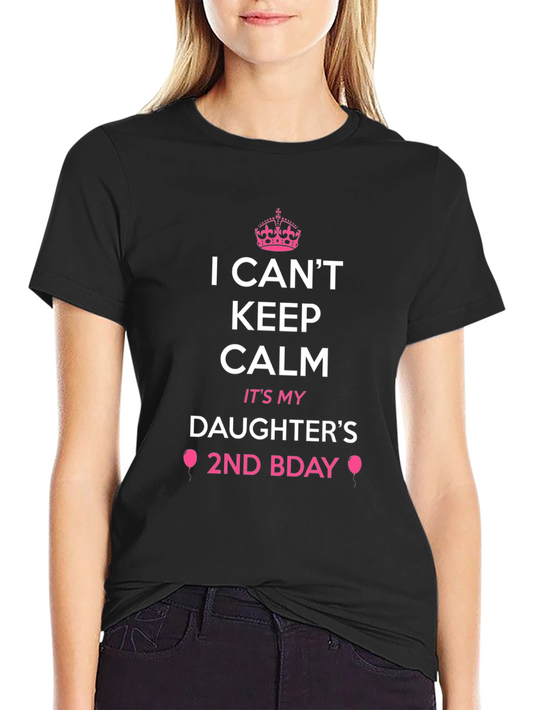 Daughters 2nd Birthday T-Shirt