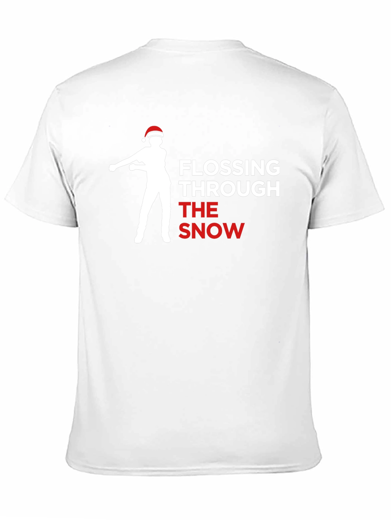 Flossing Through The Snow Christmas T-Shirt