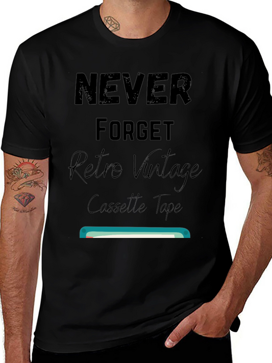 Retro Vintage Cassette Tape T-Shirt