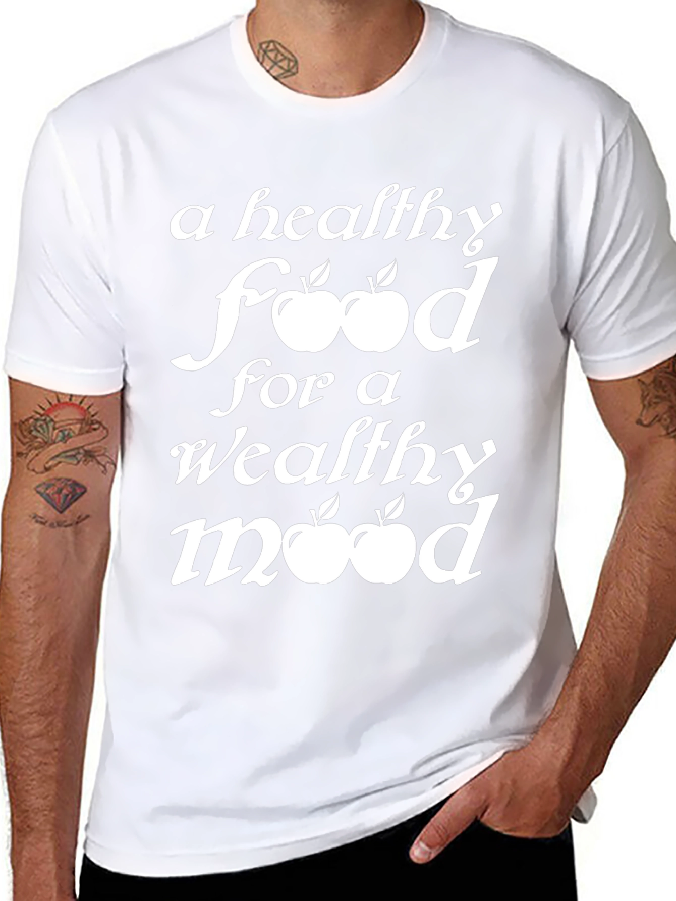 Healthy Food Healthy Mood T-Shirt